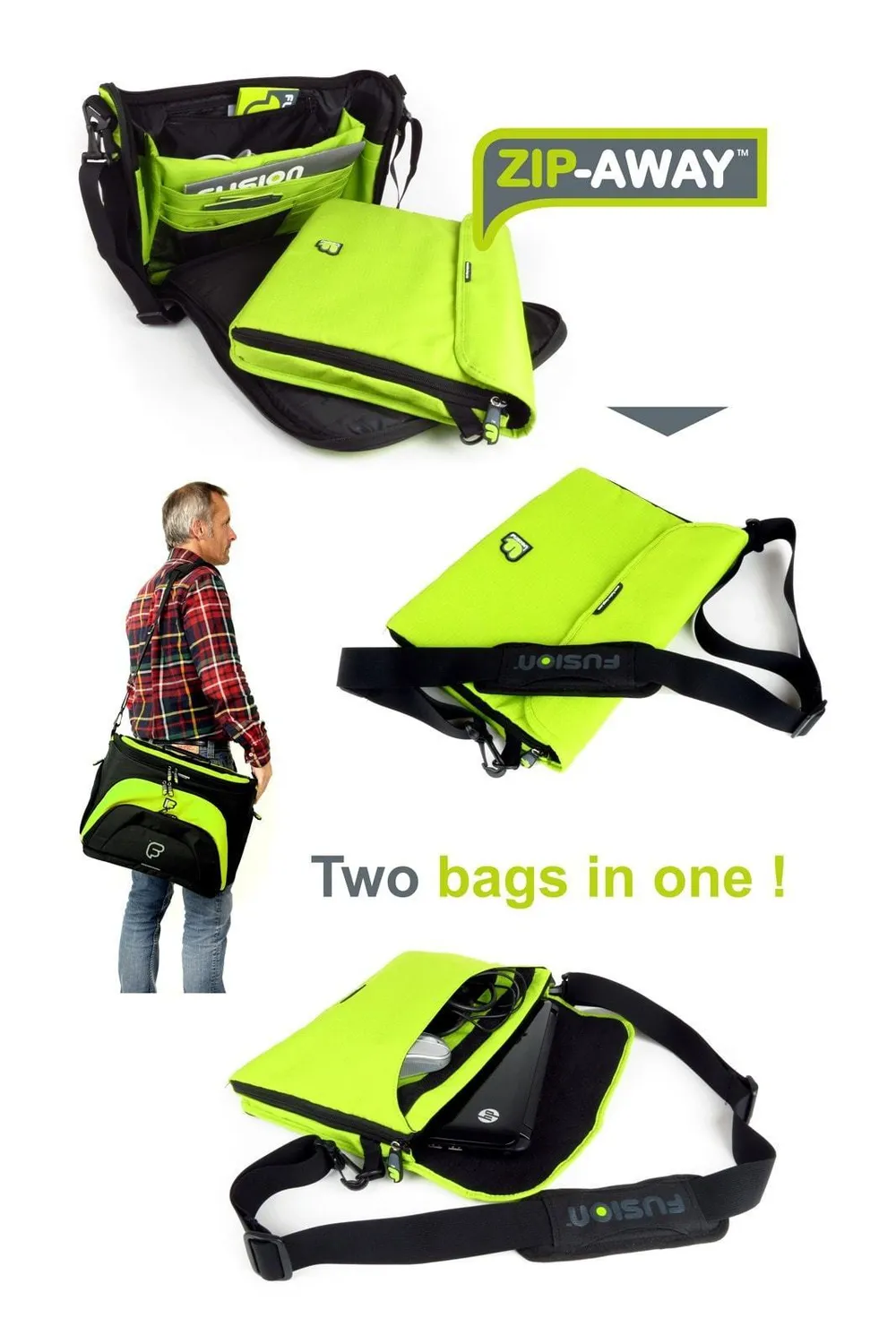 Fusion Bags Maxi Workstation 15 pouces sac ordinateur
