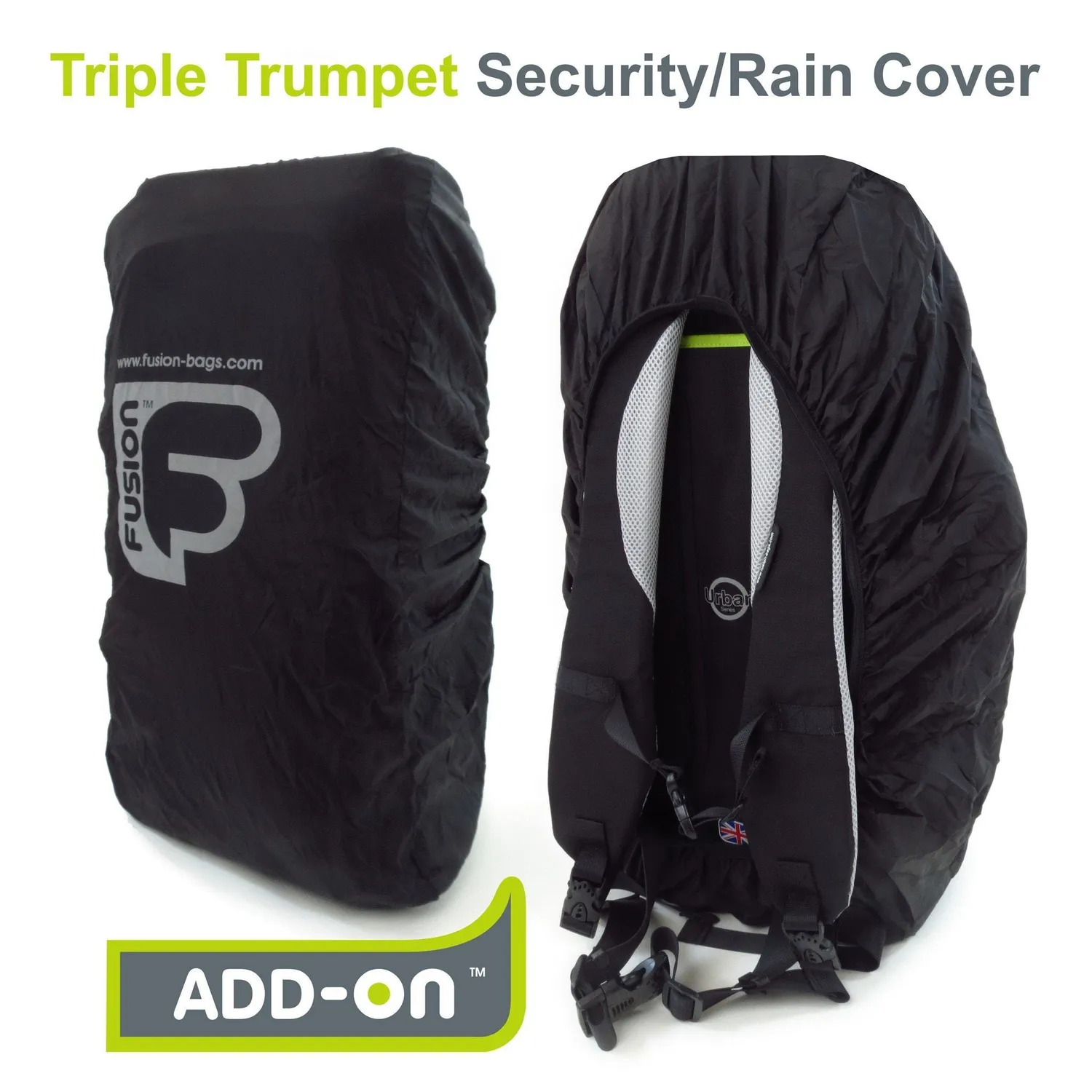 Fusion Bags Urban Triple housse de pluie trompette