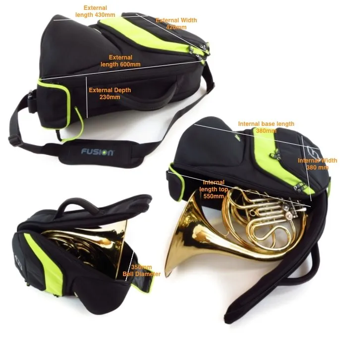 Fusion Bags Premium French Horn Fixed Bell housse