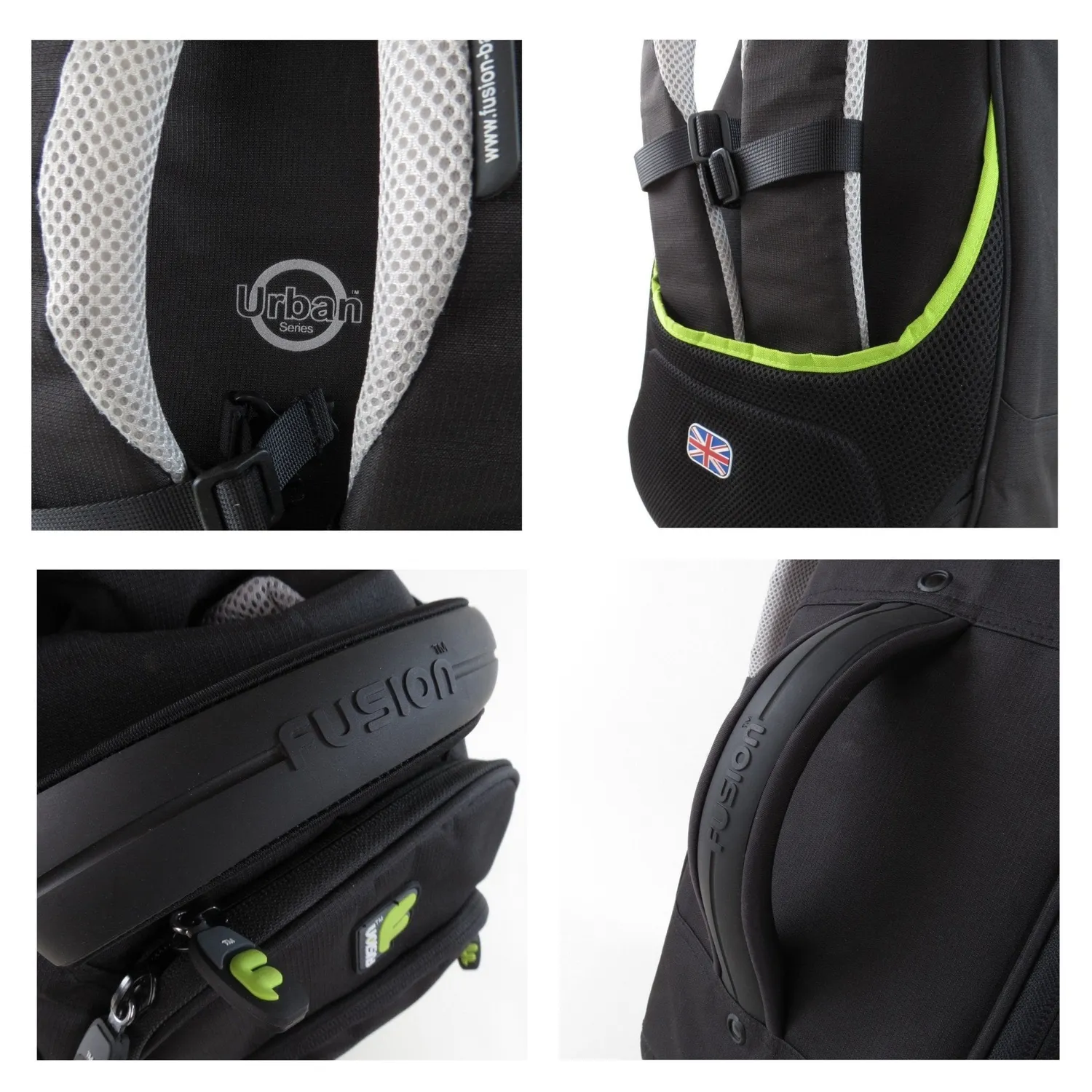 Fusion Bags Urban Double housse ukulélé baryton 2 places 20mm