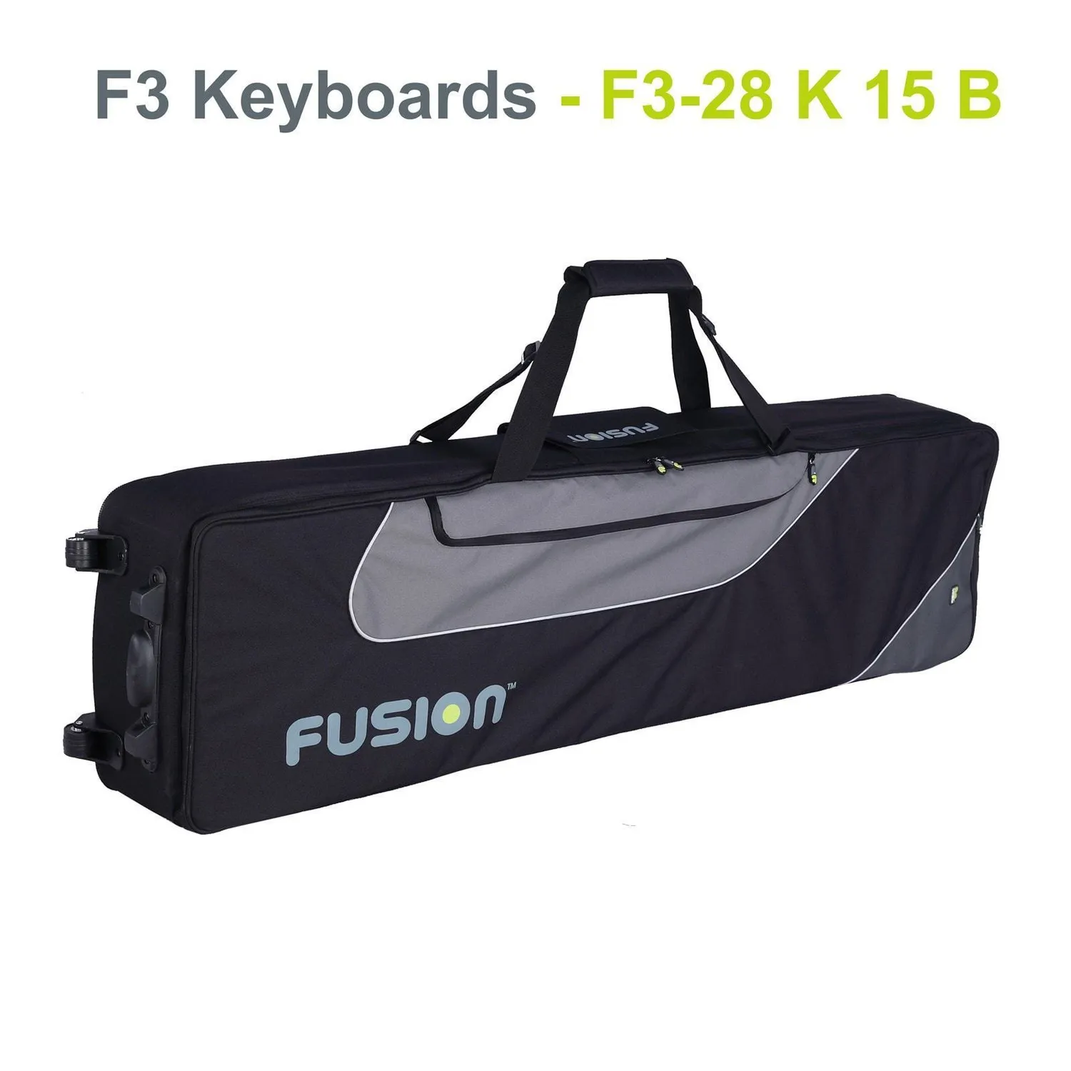 Fusion Bags Keyboard 15 (76-88 keys) gig bag clavier 30 mm