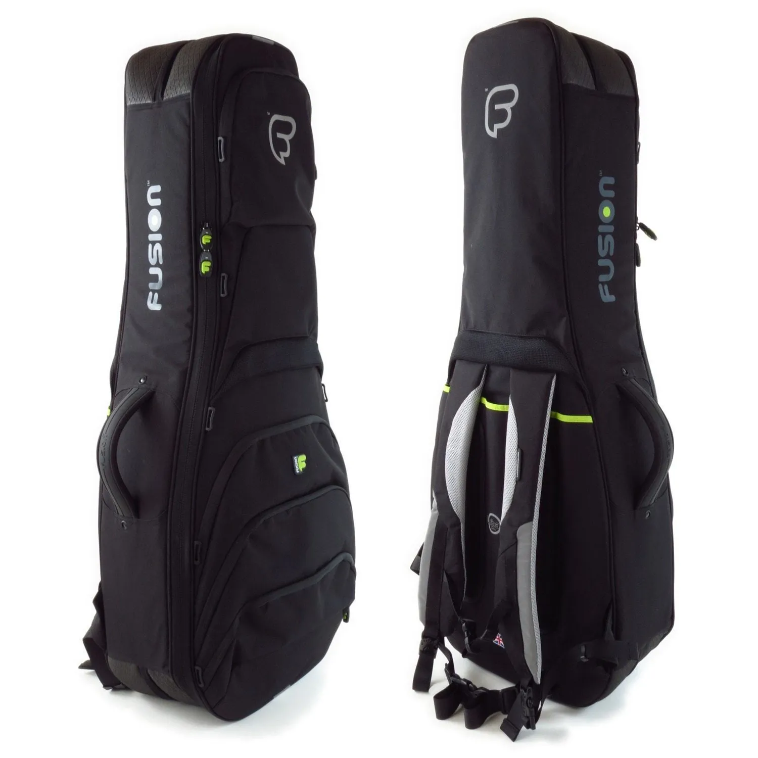 Fusion Bags Urban Double Electric Guitar housse double guitare électrique noire