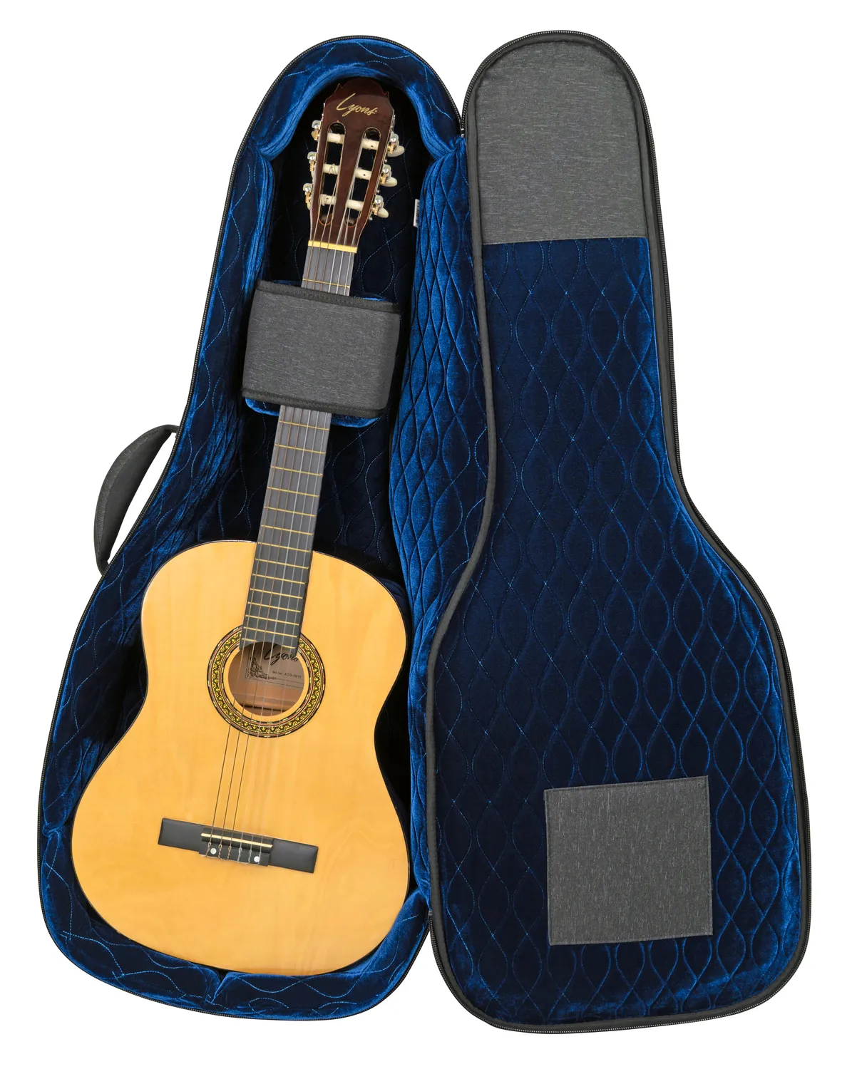 Reunion Blues RBX Oxford housse guitare classique small body grise
