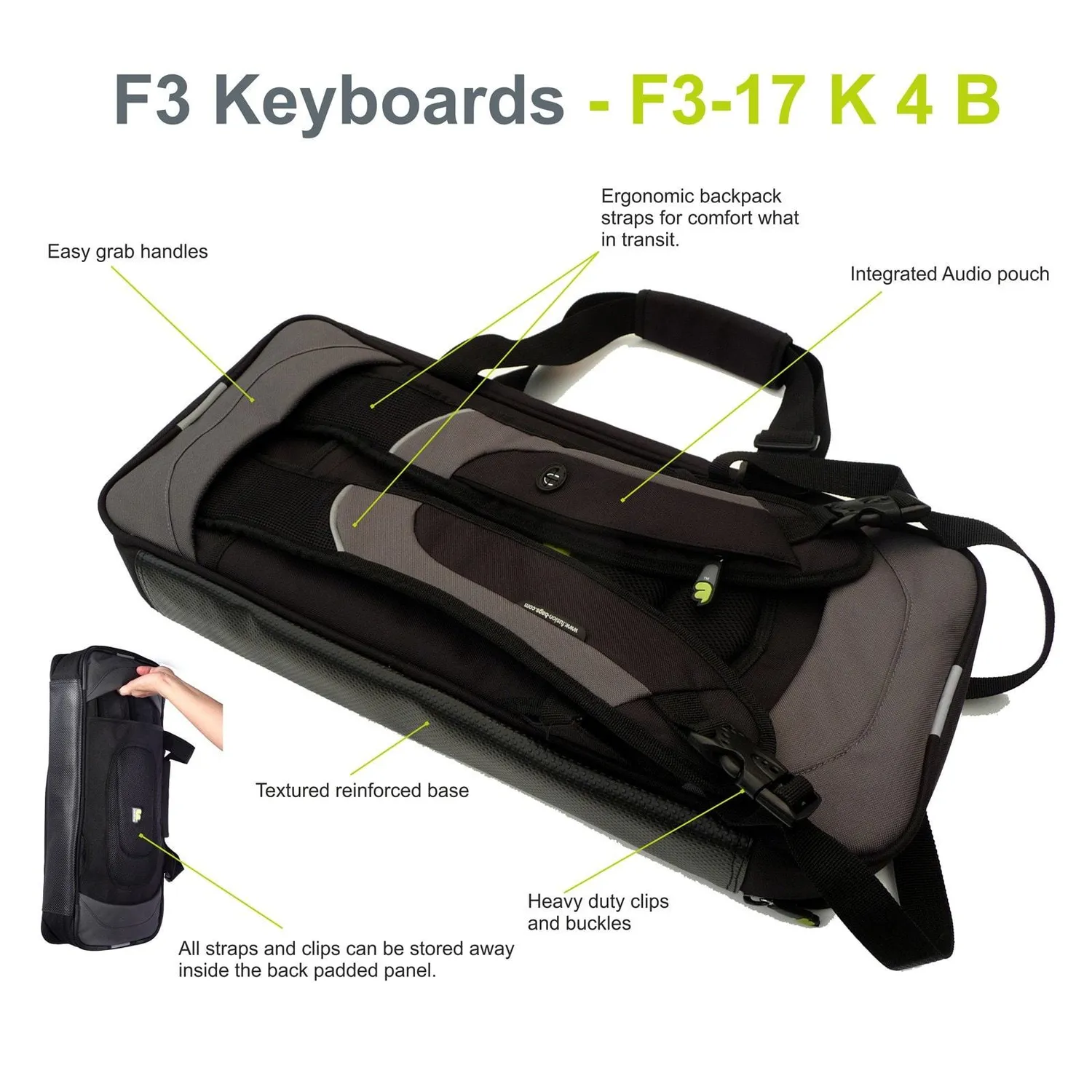 Fusion Bags Keyboard 04 housse clavier 49-61 touches