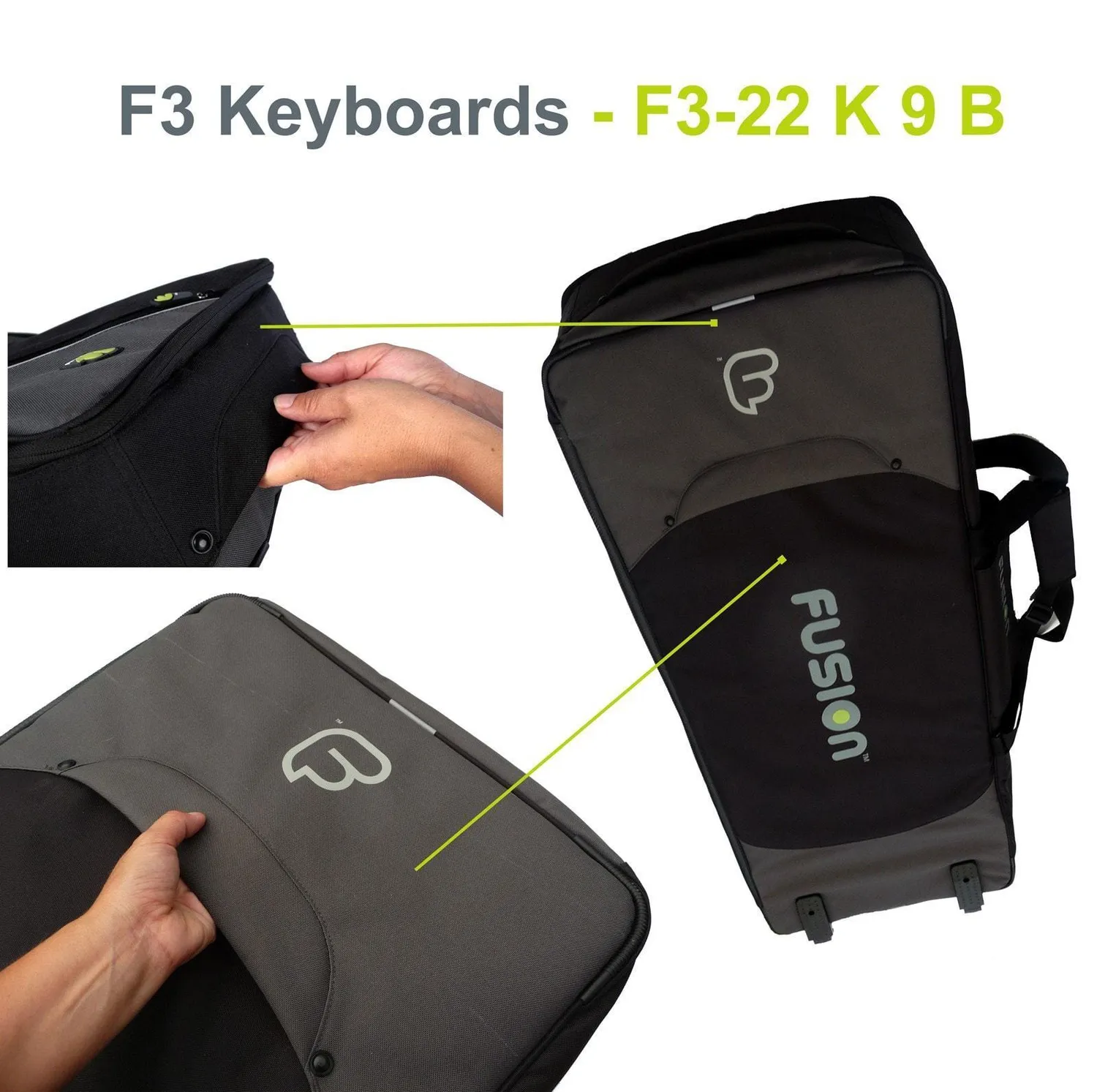 Fusion Bags Keyboard 09 housse clavier 49-61 touches