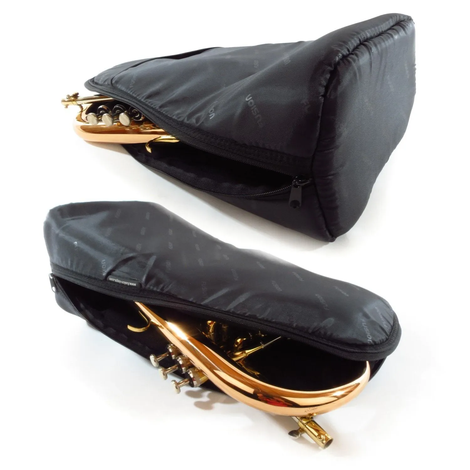Fusion Bags Flugelhorn Sleeve housse de bugle noire rembourrée