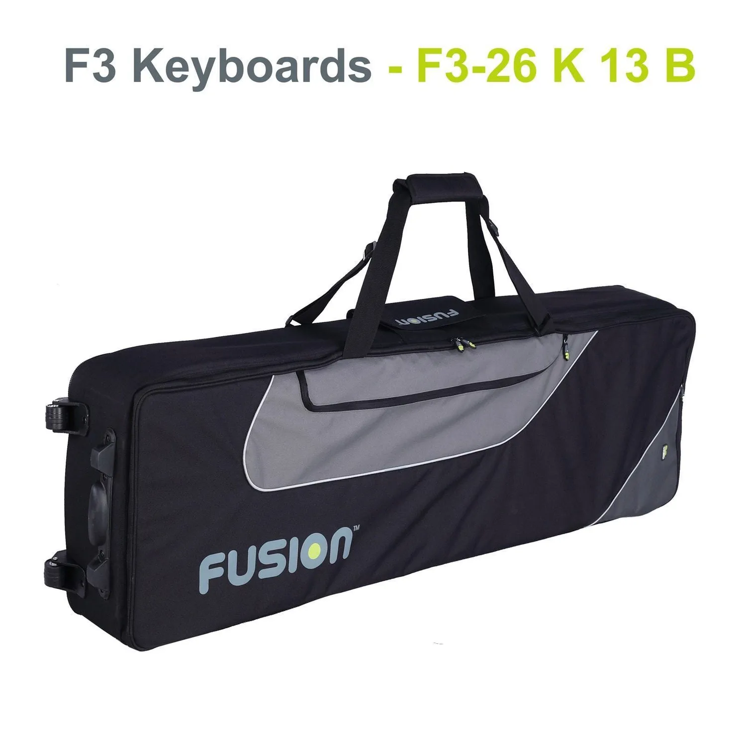 Fusion Bags Keyboard 13 housse clavier 76-88 touches à roulettes