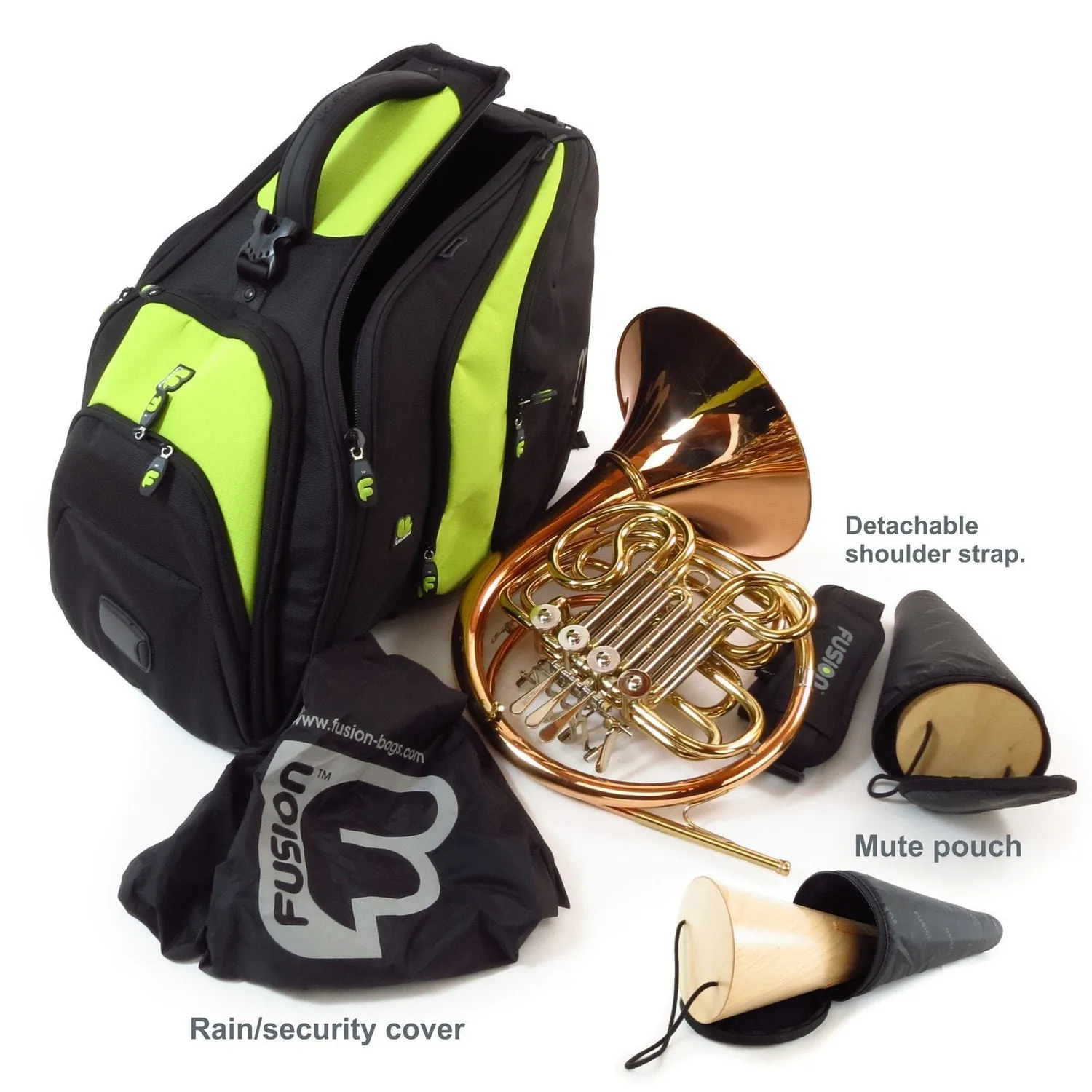 Fusion Bags Premium French Horn Pro (Fixed Bell) housse de cor français