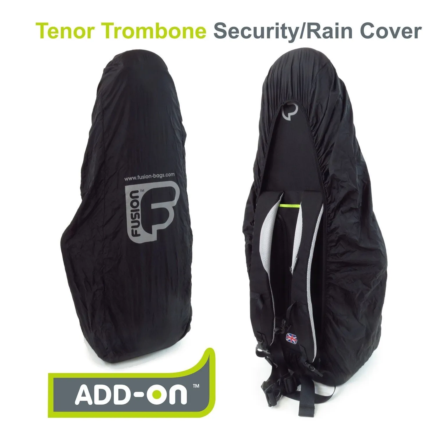 Fusion Bags Urban Tenor Trombone Rain Cover housse pluie trombone