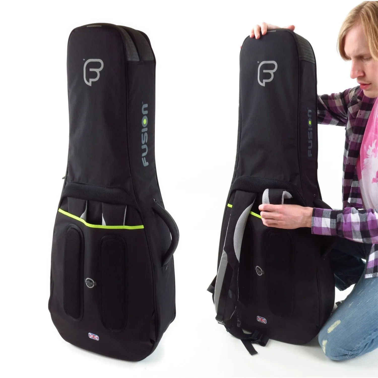Fusion Bags Urban Double housse basse électrique 2 places 20mm