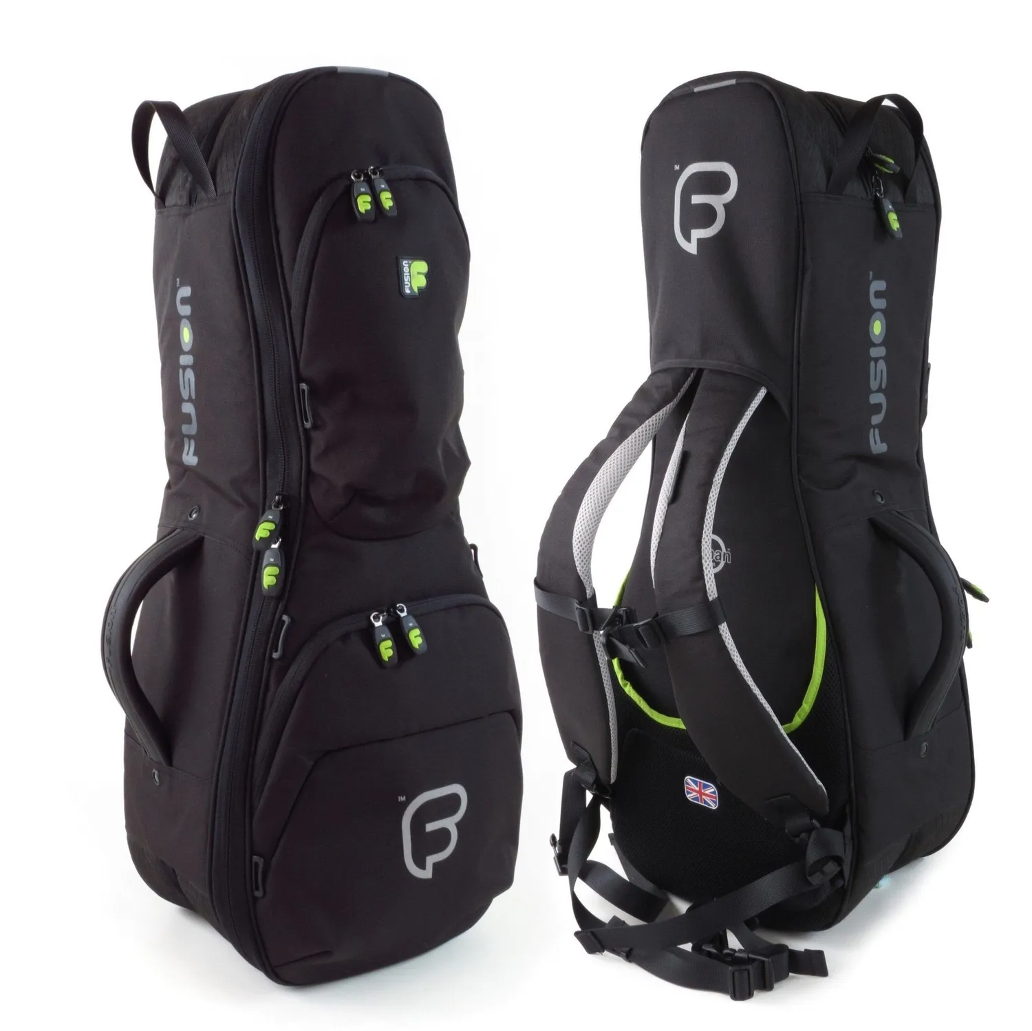 Fusion Bags Urban Double housse ukulélé baryton 2 places 20mm