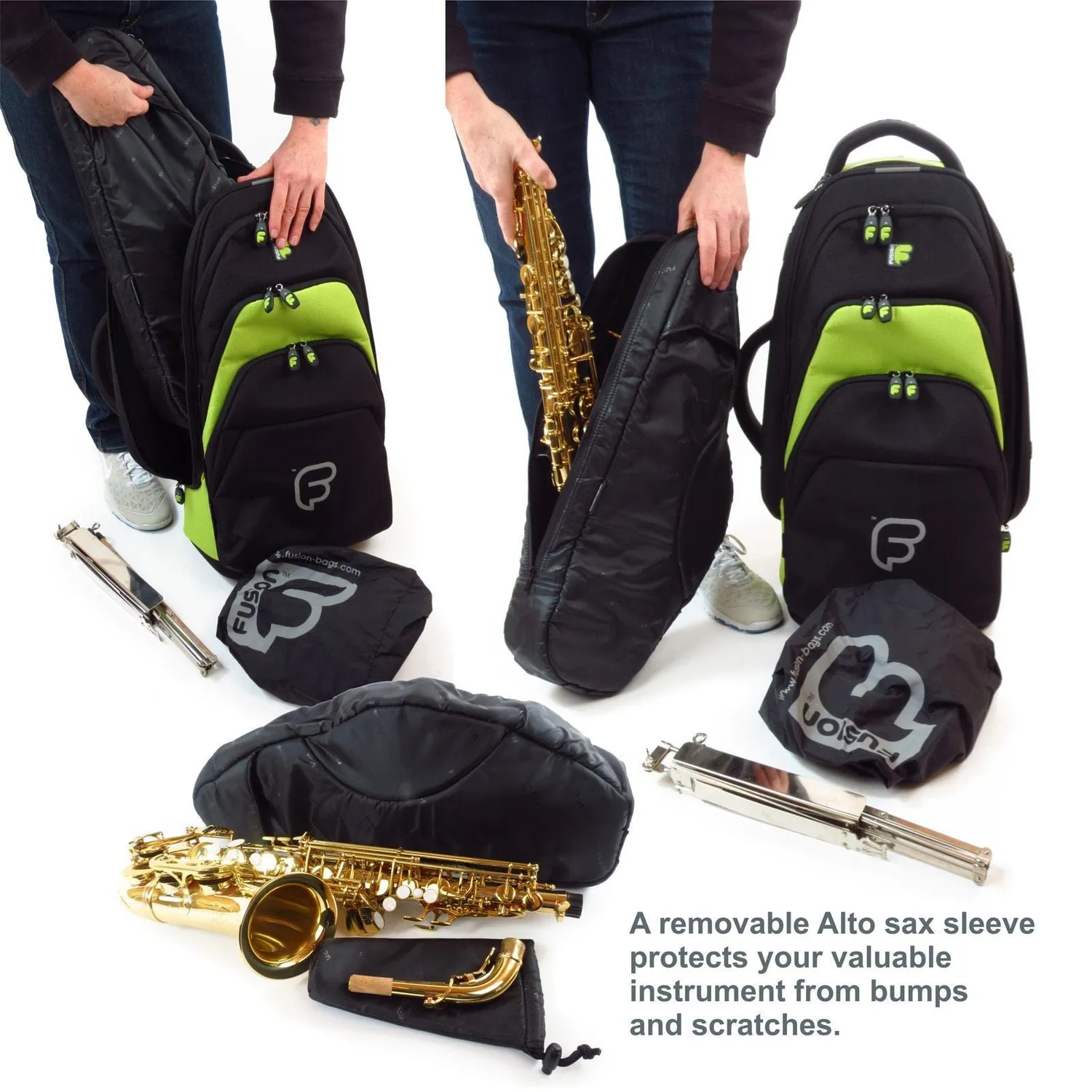 Fusion Bags Alto Saxophone Sleeve housse saxophone alto 10 mm